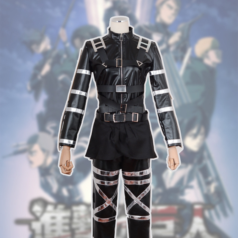 进击的巨人最终季第四季二次元cos服全套调查兵团艾伦三笠cos