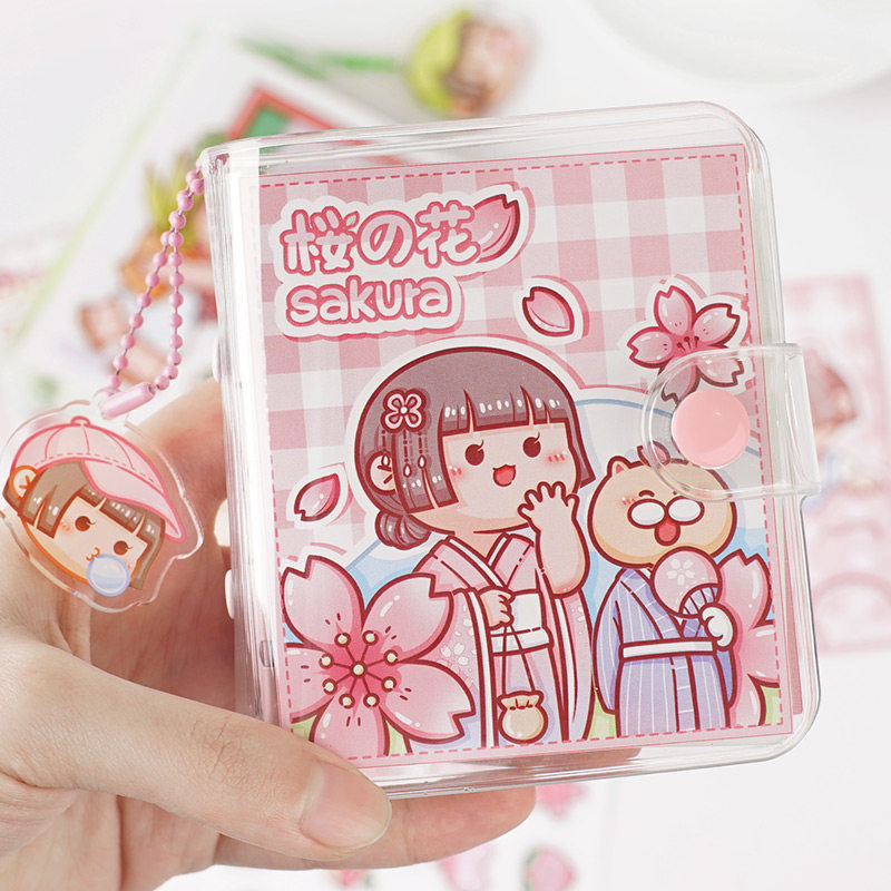 小麻薯手账本套装创意网红笔记本子韩国ins风少女心日记本小仙女可爱