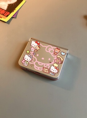 粉银撞色KT猫适用小米mixflip2华为purax手机壳pocket2硬磨砂可爱荣耀vflip三星zflip7564卡通女oppofindn3潮