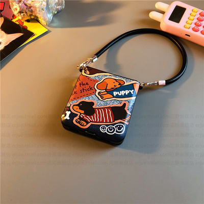 牛仔腊适用华为pocket2手机壳purax皮nova三星zflip7 5 6卡p50通vivox flip硬oppofindn3n2女w24荣耀v小米mix