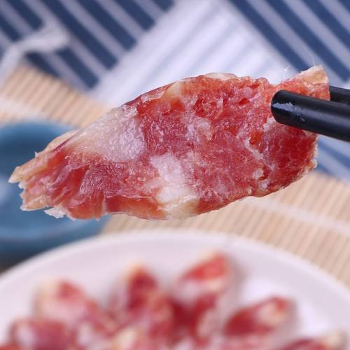 咸味浙江台州自然风干手工香肠
