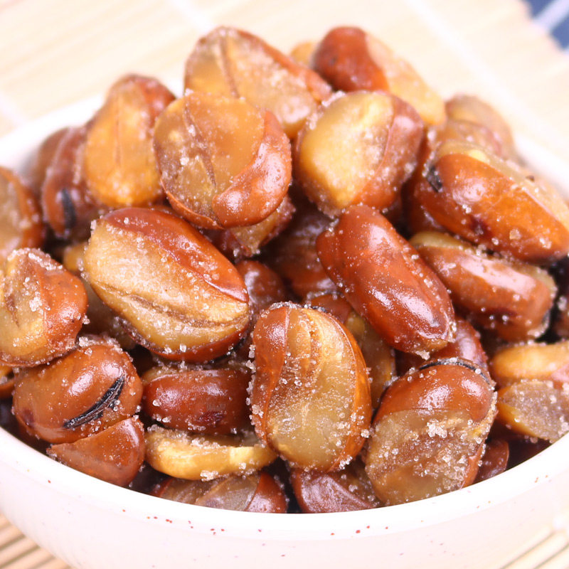 兰花豆散装400g牛肉味小包装香酥特产蚕豆非浙江台州零食下酒菜