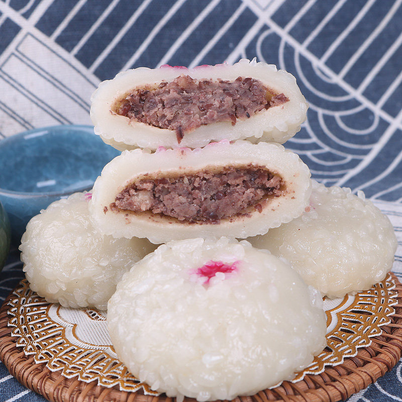 台州米擂米蕾团子冬至糯米圆糍粑手工早点心饭店商用浙江特色餐饮,粮油调味/速食/干货/烘焙,粘豆包,淘宝优惠券,粉丝福利购,淘宝优惠卷
