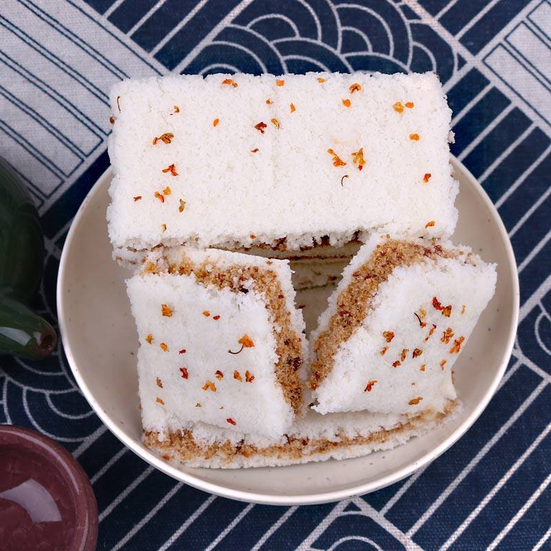 桂花糕夹心手工传统糕点正宗红糖糯米糕零食休闲散装浙江特色小吃