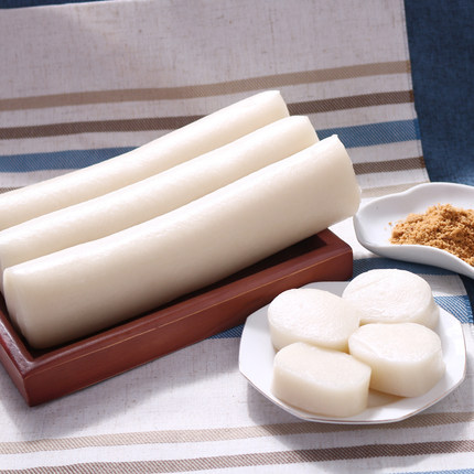 浙江台州年糕商用真空散装温岭特色机器手工年糕火锅餐饮6条3000g