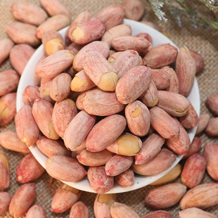 河南兰考特产炒花生米 休闲零食下酒菜熟花生大颗粒花生仁2斤散装