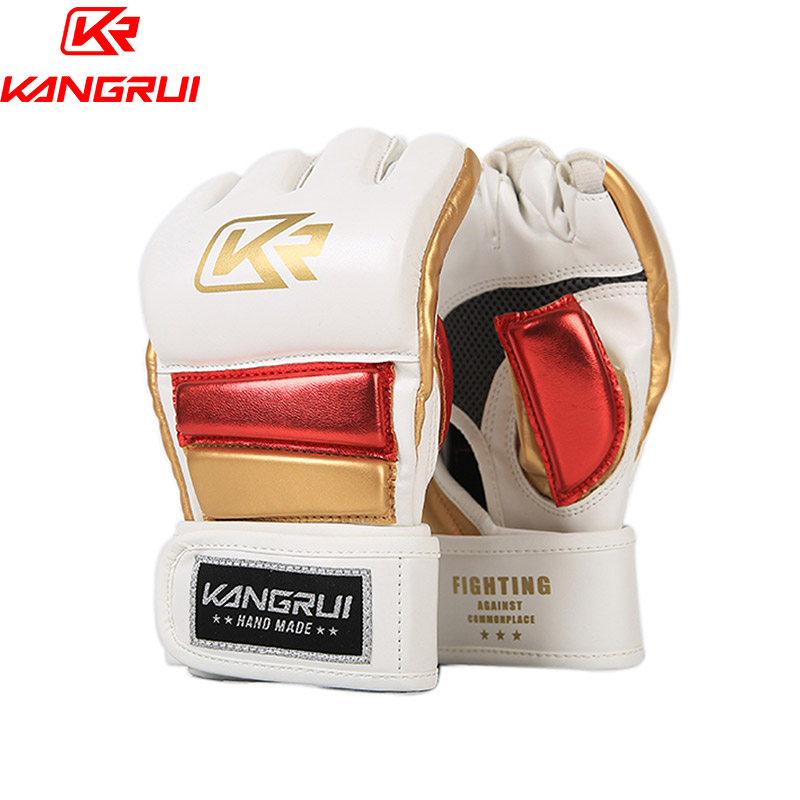 康瑞mma半指拳击手套成人拳套散打儿童专业自由搏击训练沙袋男女