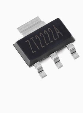 全新 PZT2222A SOT-223 40V 600mA NPN晶体管三极管（5只）