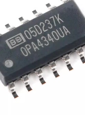 全新  OPA4340UA/2K5 SOIC-14 四路运算放大器芯片