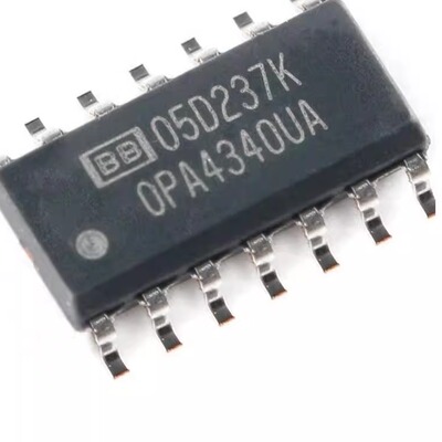 全新  OPA4340UA/2K5 SOIC-14 四路运算放大器芯片