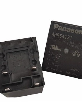 全新 PANASONIC汽车继电器 AHES4191 两开两闭35A8脚