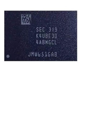 全新 K4UBE3D4AB-MGCL 运行内存芯片 200球 4GB LPDDR4X 4266Mbps