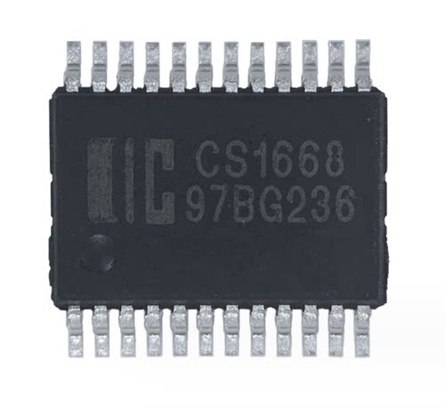 中微爱芯 CS1668兼容TM1668 LED驱动控制专用电路 SSOP24封装