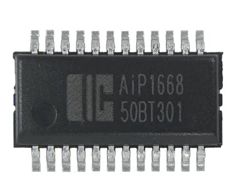 中微爱芯 AiP1668VB 替TM1668 LED驱动控制专用电路 SSOP24