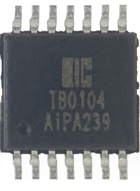 中微爱芯 AiPTS0104TA14.TB 4路双向电平电压转换器 TSSOP14