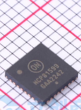 全新原装NCP81599MNTXG 封装QFN-32 升降压型DC-DC控制芯片