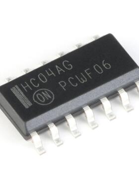 全新原装 MC74HC04ADR2G SOP-14 六角反相器 贴片逻辑芯片 优势