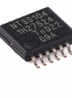 全新NTS0104PW,118 TSSOP-14 双电源转换收发器芯片 自动方向感应
