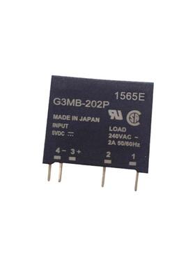 小型固态继电器G3MB-202P 5v 12v 24v 直流控制交流 SSR 四脚固体