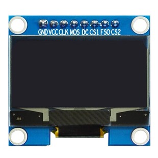 1.3寸OLED显示屏幕白蓝光驱动sh1106 SPI字库12864 I2C串口模块