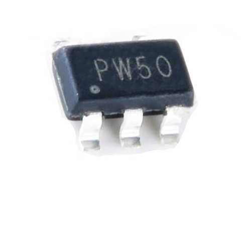 丝印PW50 PW5100-50/33/30 同步升压 DC/DC变换器IC/芯片3.3 3V