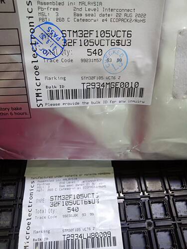 STM32F105RBT6 RCT6 VBT6 VCT6 32位微控制器单片机STM32F107VCT6
