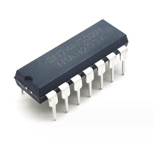 SN74HC02N DIP-14封装 4路2输入或非门 中性打字