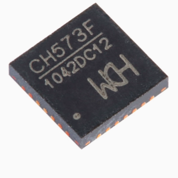 全新 CH573F QFN-28 集成BLE无线通讯的32位RISC微控制器芯片