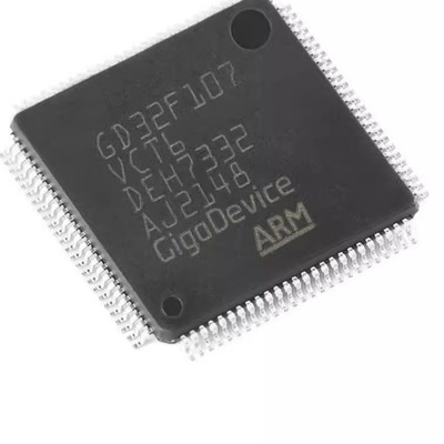 全新GD32F107VCT6 LQFP-100 ARM Cortex-M3 32位微控制器-MCU芯片