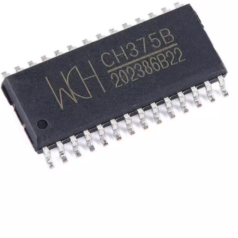 全新 CH375B SOIC-28 USB总线接口芯片