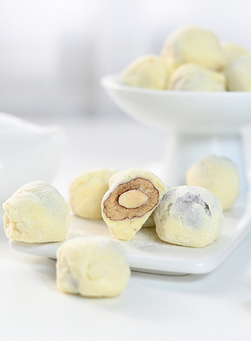 纯手工拉丝黄油奶枣巴旦木奶酪枣新疆红枣办公室休闲零食散装年货