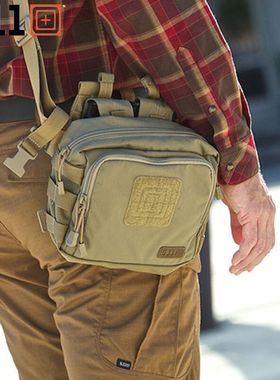 正品美国5.11户外运动装备56180多功能便携斜跨包511战术单肩背包