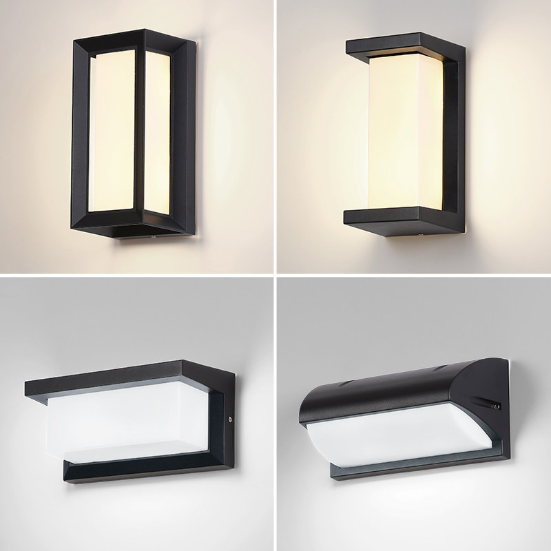 户外防水壁灯外墙别墅庭院室内外阳台现代简约室外走廊过道led灯