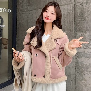 2025冬季新款现货 加厚麂皮绒皮毛一体2色入#3129-P170-K258,女装皮草,唛多