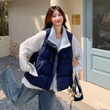 2025冬季新款现货百搭加厚韩系穿搭羽绒马甲90绒#25185-P195-K288，女装羽绒服，唛多