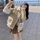 2025冬季新款【现货】数据好羊羔毛棉衣2色#1129-P165-K248，女装棉衣/棉服，唛多