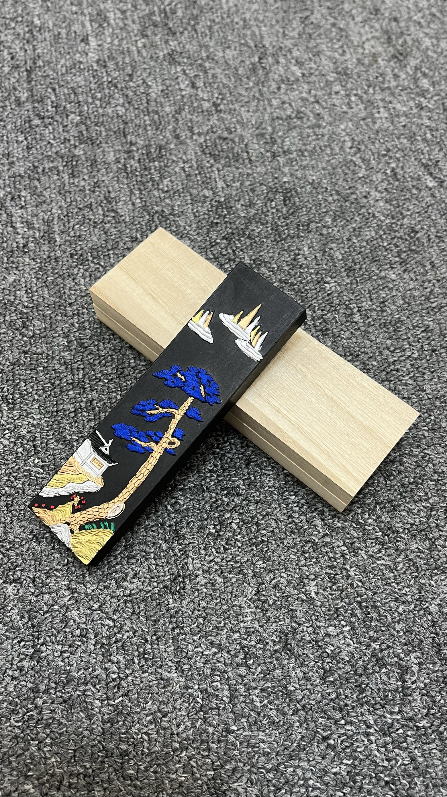 墨块墨条墨锭 古法油烟墨 棚顶松烟墨 特制朱砂墨 矿物质彩墨