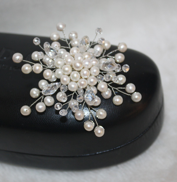 Broche femme en Nacre - Ref 1177191 Image 1