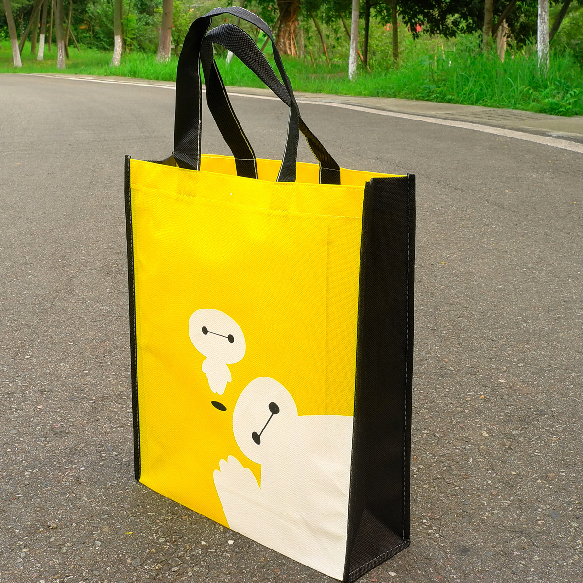 无纺布袋定做彩色购物覆膜袋子定制logo加急环保手提袋广告袋印字