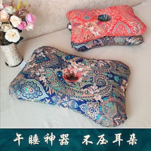 护颈椎耳枕不压耳朵棉儿童荞麦枕