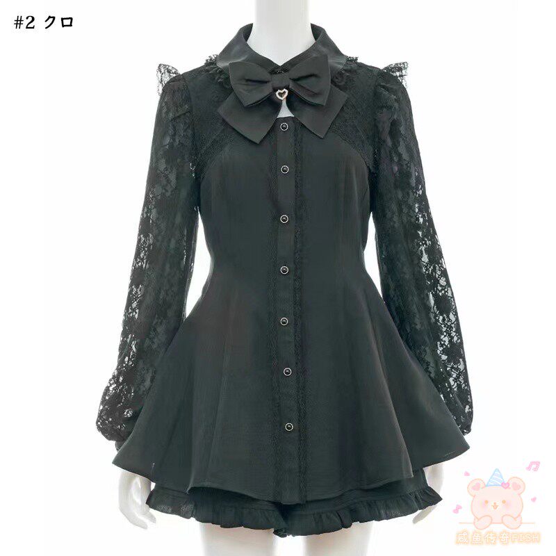 XIANYUJIA SC 정장 원래 D 가을 새로운 레이스 소매 양복 조끼 유방 창 광산 시리즈 대량 생산 스커트와 치마 정장