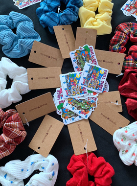 brandy melville官网正品bm大肠发圈发绳宋妍霏同款ins潮复古发饰