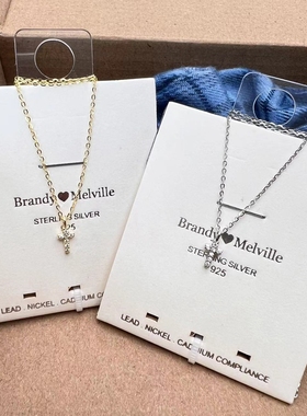 BM欧阳娜娜同款项链纯银不掉色