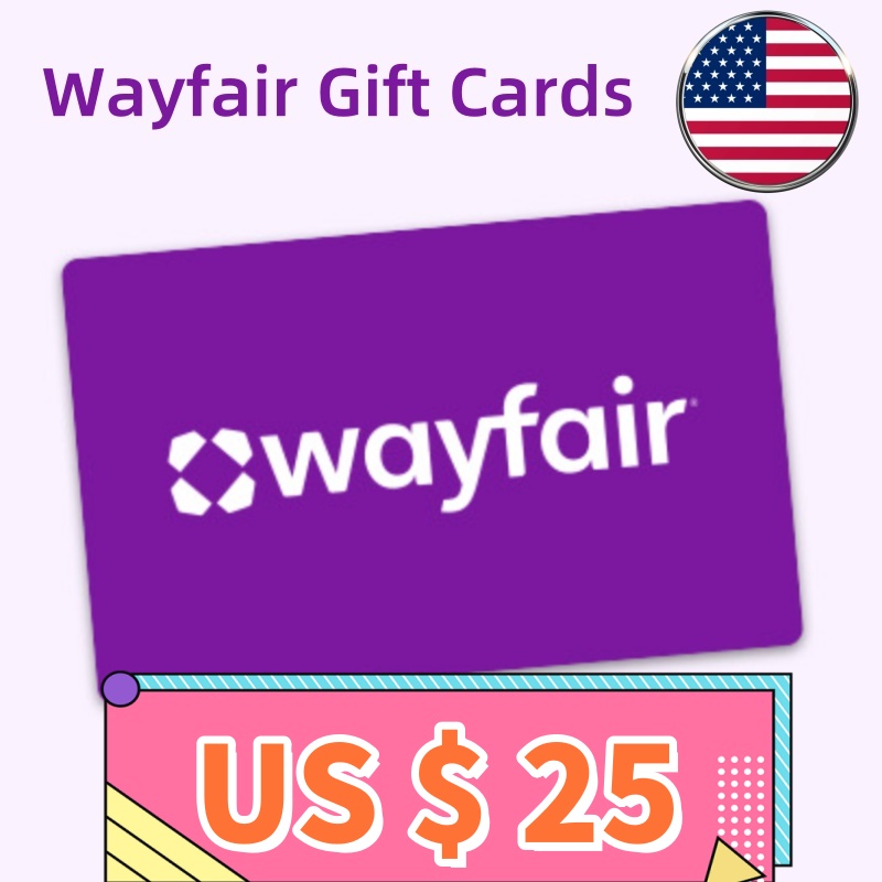 【可囤】美国 Wayfair Gift Card $25美金美元 Wayfair礼品卡