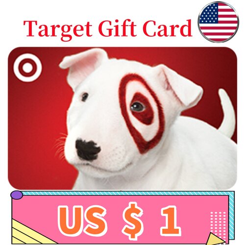 【可囤可赠】美国塔吉特礼品卡 Target Gift Card $1美金US目标卡