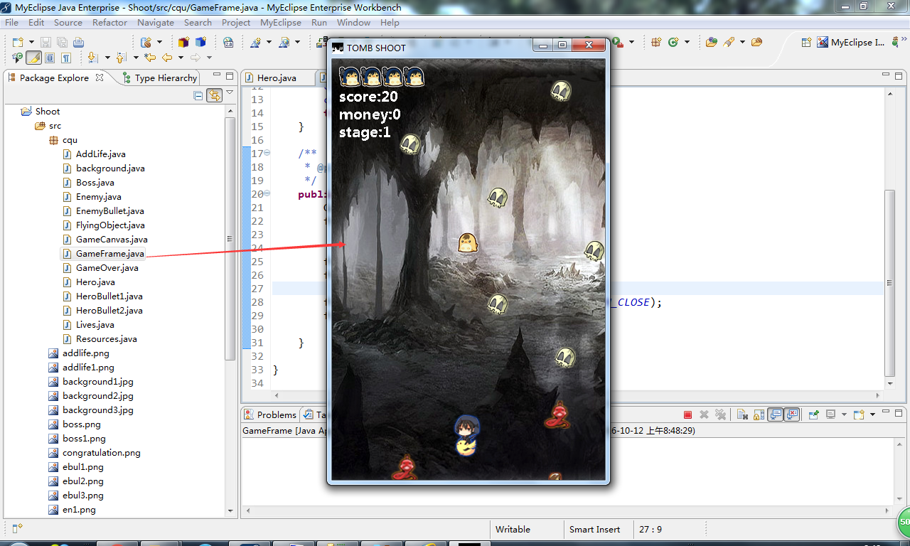 java雷电游戏源代码  javaswing系统项目设计源码带文档