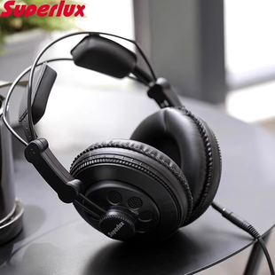 頭戴式 Superlux 專業錄音棚電腦監聽耳機 半開放式 舒伯樂 HD668B