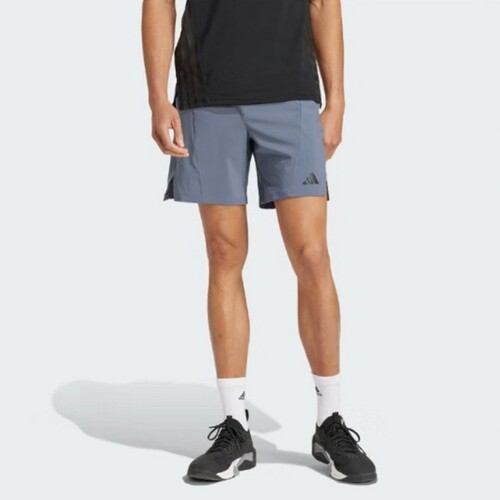 阿迪达斯adidas新品2025夏男梭织健身运动休闲训练短裤JI8136