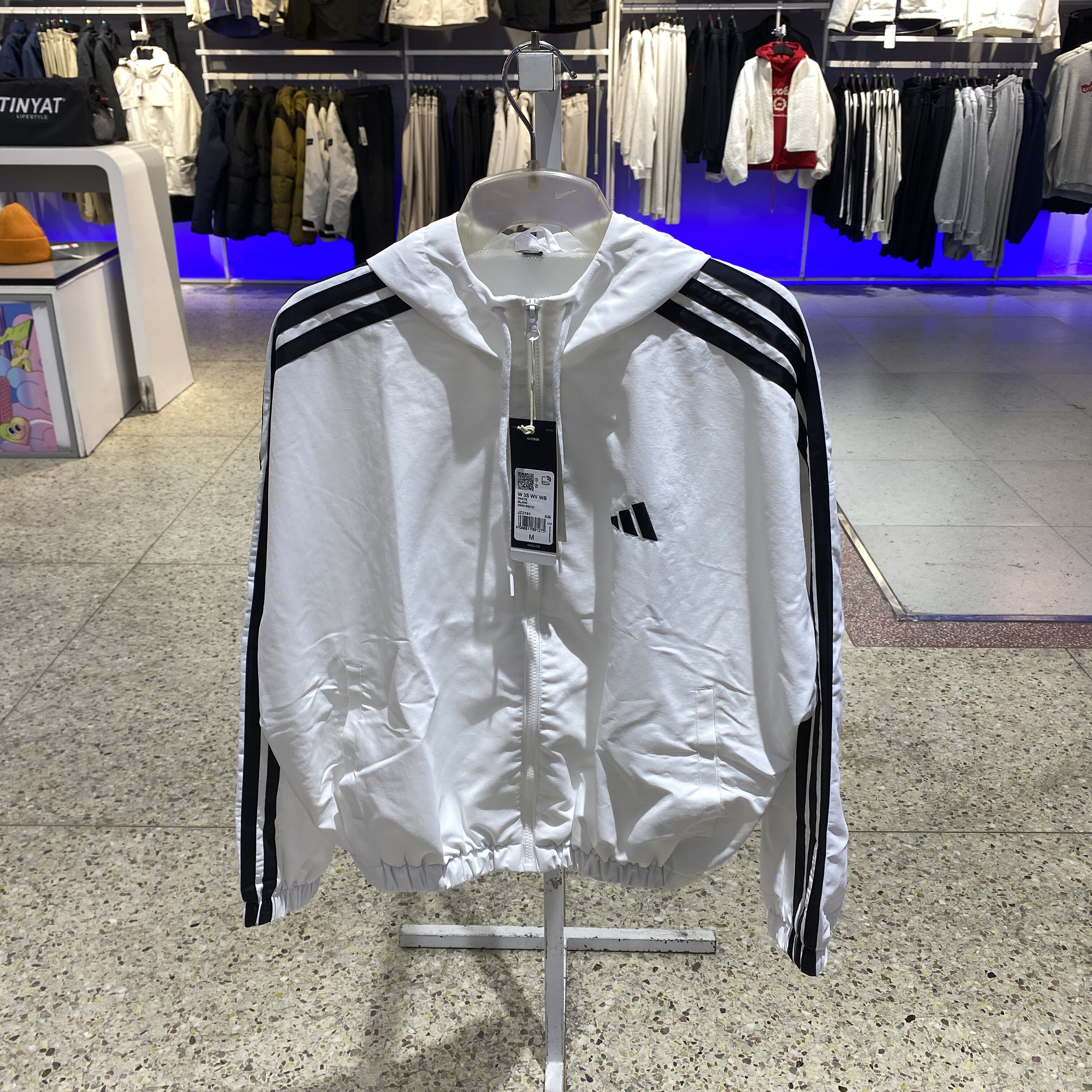 adidas阿迪达斯女子W3SWVWB梭织连帽运动外套JZ2161图片