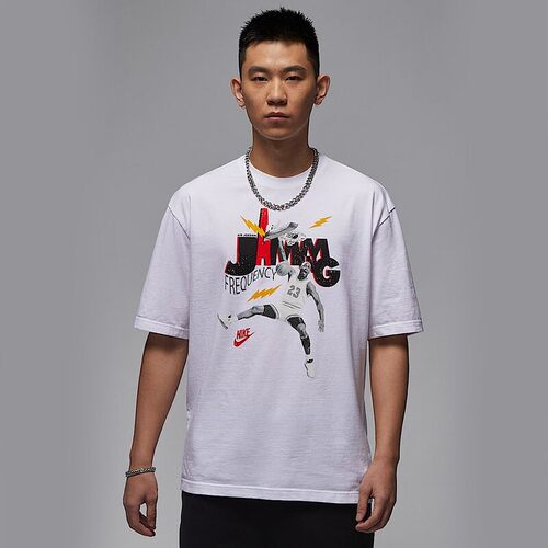 耐克男子JBRANDJAM85SSCREW运动短T恤HJ2930-100